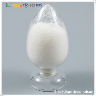 grau de alimentação de cristal de sulfato de zinco hepta-hidratado
